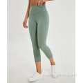 Nnukwu mgbakwunye ukwu ¾ Length Pocket Leggings